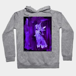 Dark Purple Angel Hoodie